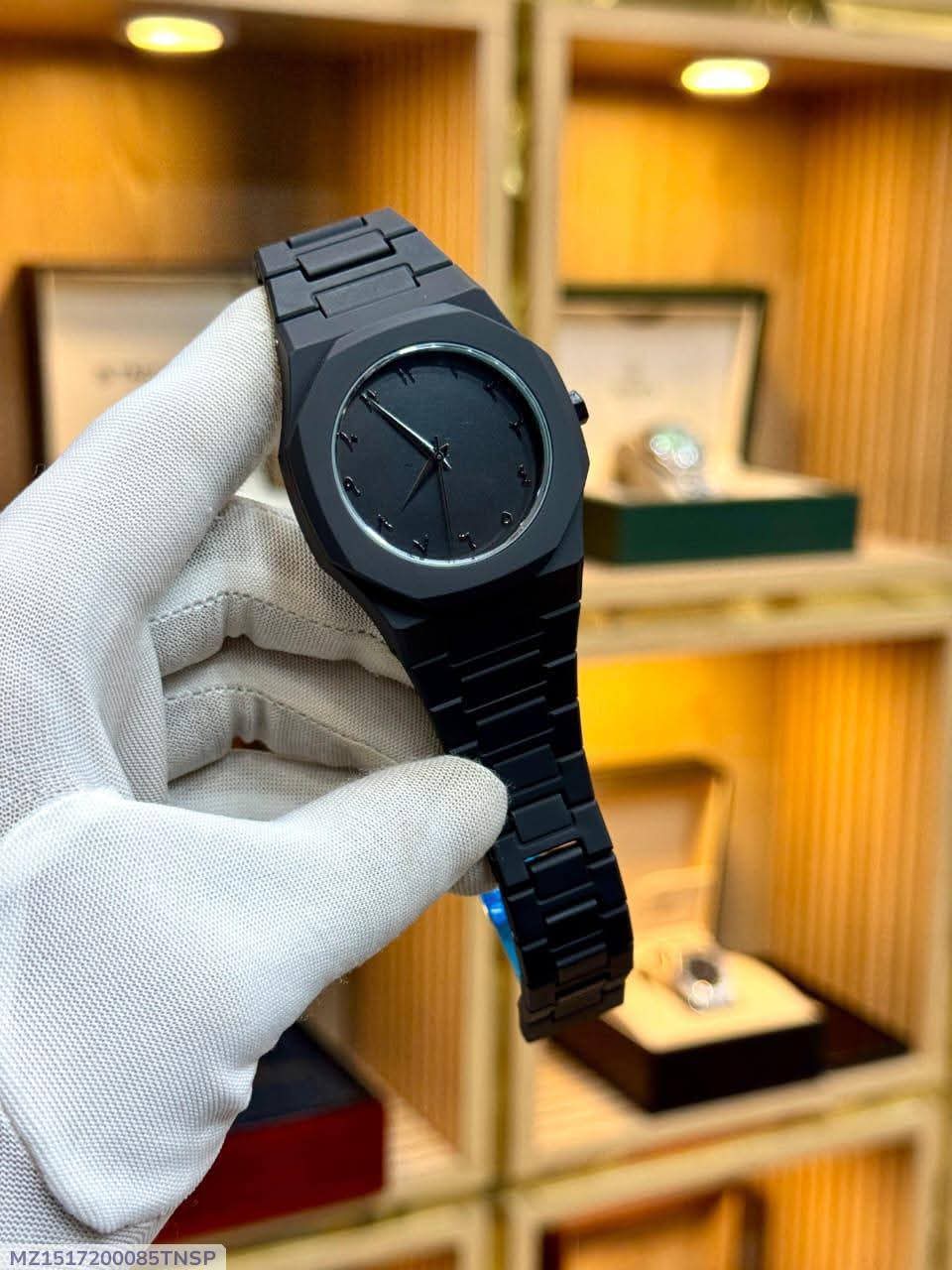 BLACK ARABIC AURA WATCH