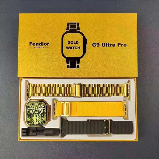 Fendior G9 Ultra Pro Smart Gold Watch (Premium Edition)