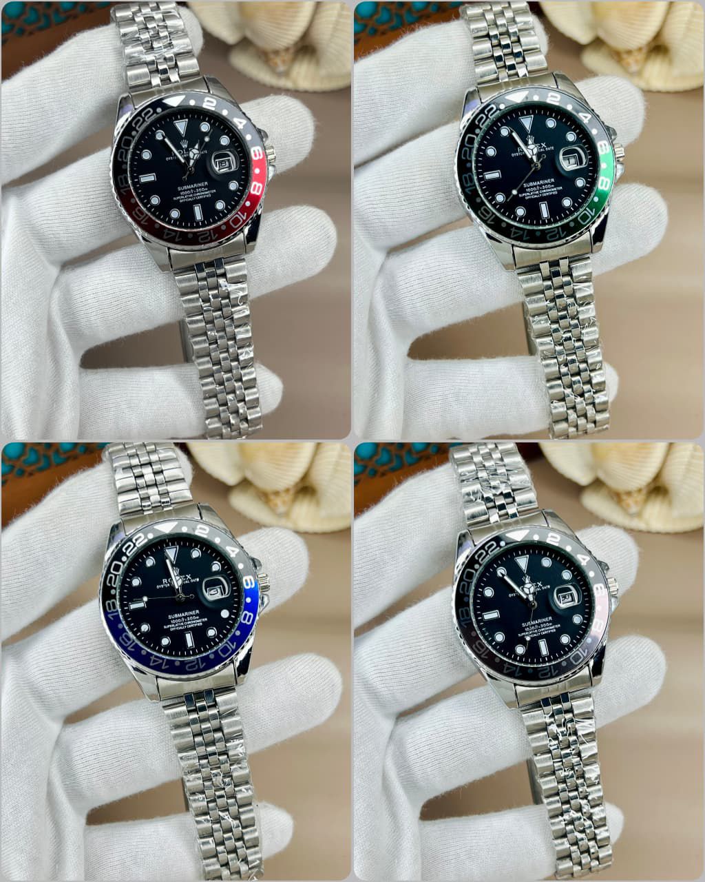 ROLEX SUBMARINER MENS STAINLESS STEEL WATCH