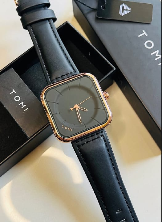 TOMI Square Dial Men’s Fashion Watch –