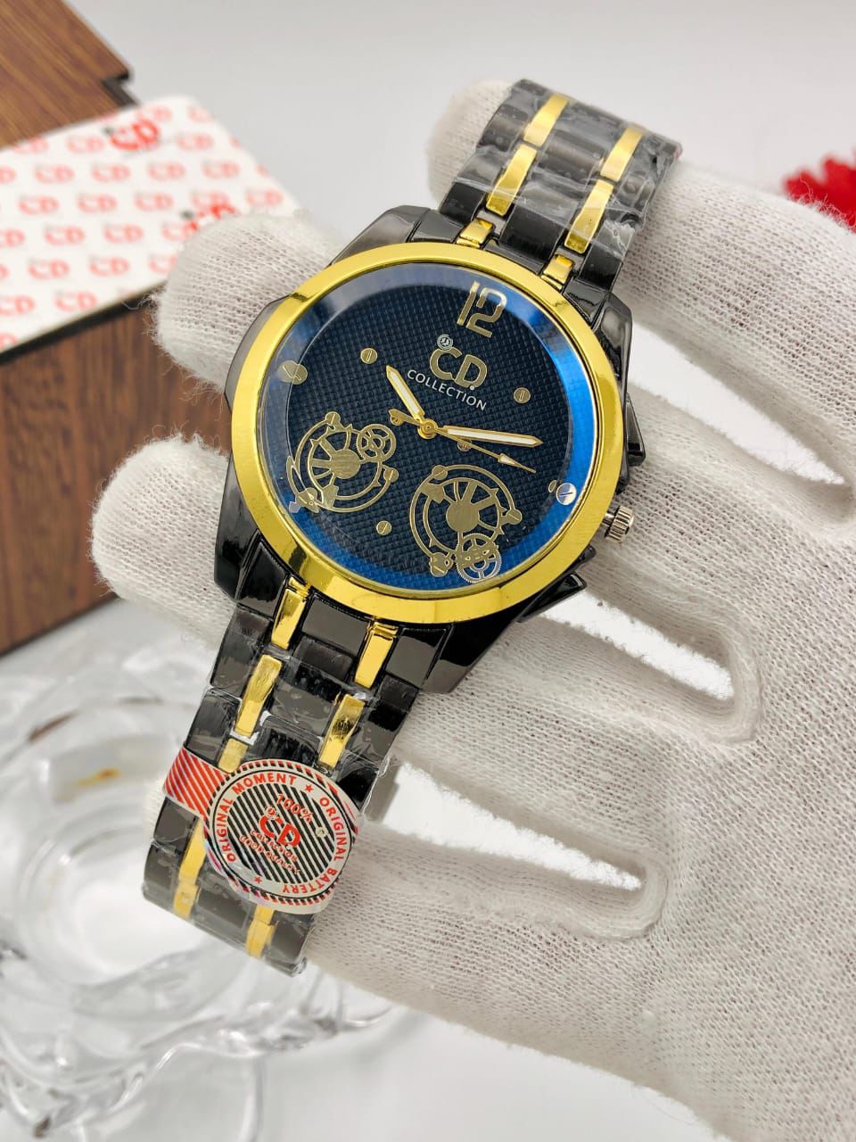 Classic Stainless Steel Men’s Analog Watch – Stylish Quartz Collection