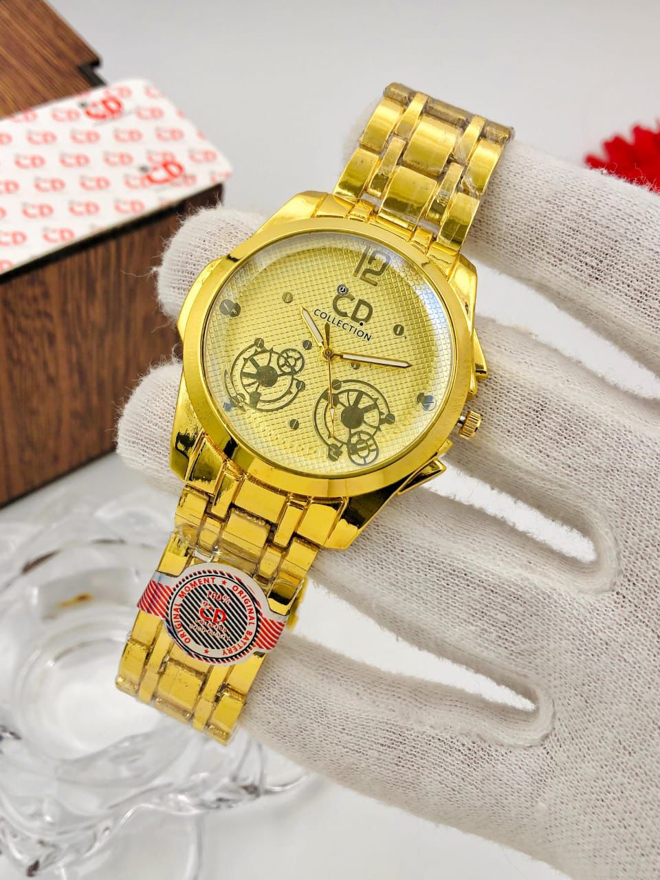 Classic Stainless Steel Men’s Analog Watch – Stylish Quartz Collection