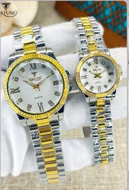 Fortune Time Quartz Couple Watch Set